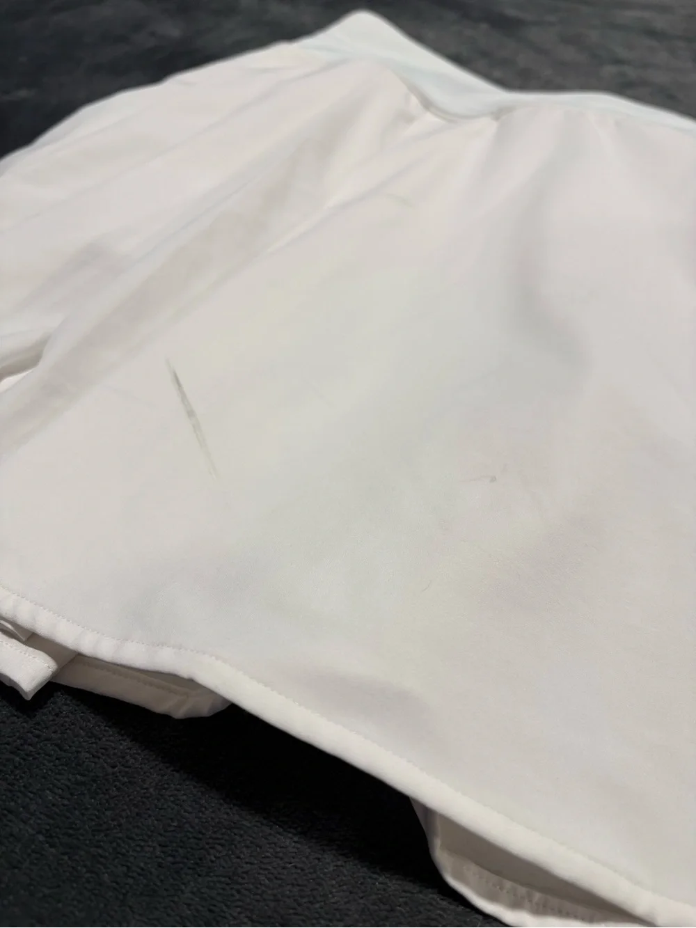 lululemon athletica White Active Skirt with Built-In Liner